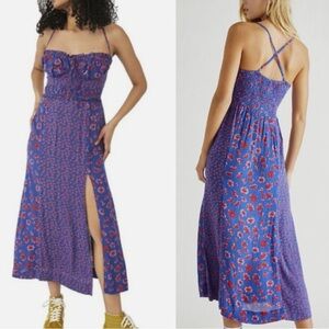 Free People tigerlily midi dress